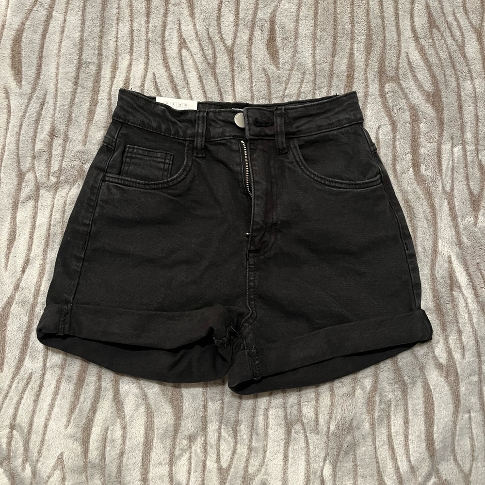 Cotton On High Rise Stretch Denim Shorts